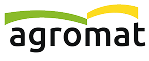 Agromat Logo Agromat logo. Logo firmy Agromat z zielono-żółtym symbolem.