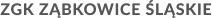 ZGK Ząbkowice Śląskie ZGK Ząbkowice Śląskie - Napis „ZGK Ząbkowice Śląskie” jako logo