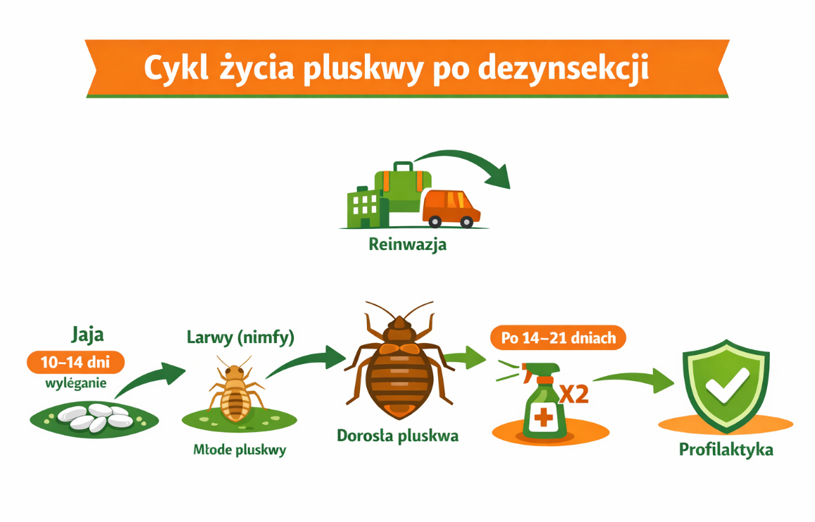 cykl życia pluskwy