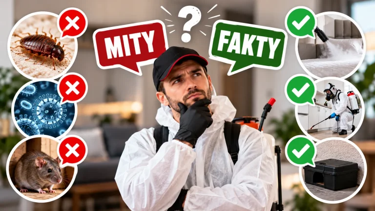 Obalamy mity o dezynfekcji, dezynsekcji i deratyzacji