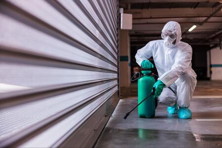 Zabieg fumigacji w magazynach